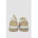 Кроссовки мужские демисезонные, цвет бело-бежевый, 243RHK106
