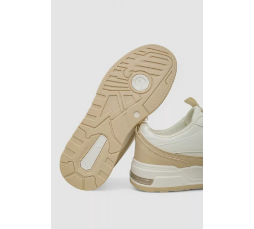 Кроссовки мужские демисезонные, цвет бело-бежевый, 243RHK106