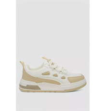 Кросівки чоловічі демісезонні, колір біло-бежевий, 243RHK106