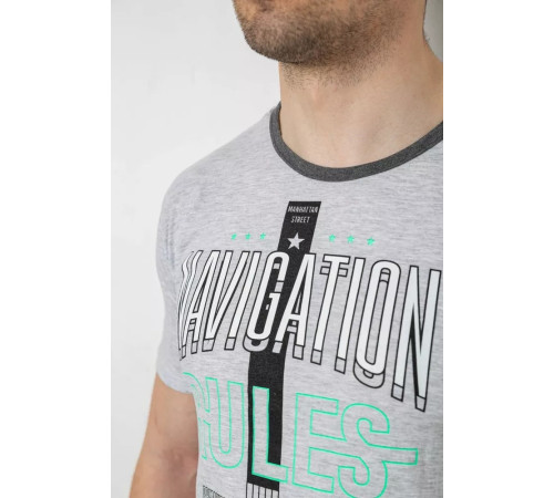 Піжама чоловіча, колір сірий, 243R6201