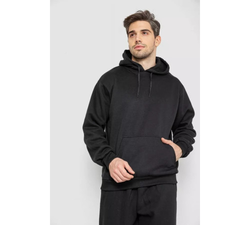 Спорт костюм чоловічий на флісі, колір чорний, 244R9146