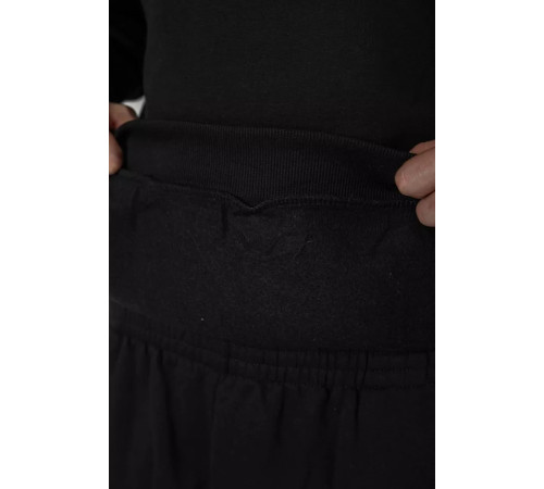 Спорт костюм чоловічий на флісі, колір чорний, 244R9146