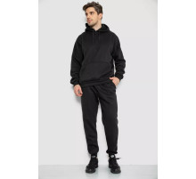 Спорт костюм мужской на флисе, цвет черный, 244R9146