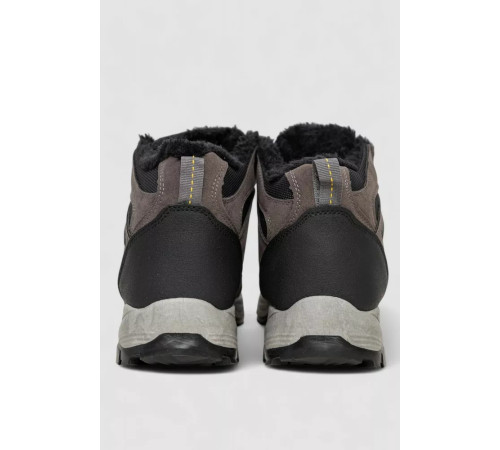 Черевики чоловічі на хутрі, колір сірий, 244R989