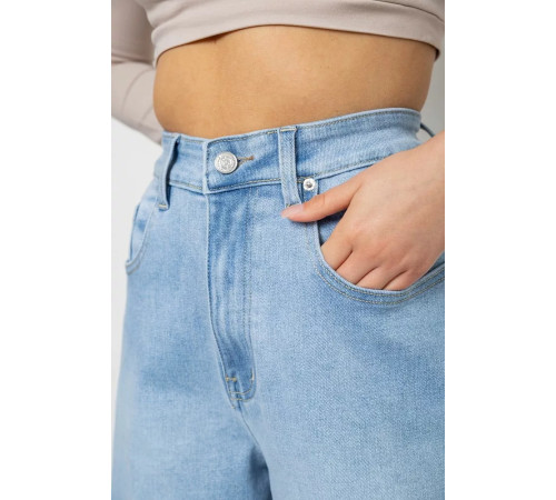Джинси жіночі MOM, колір блакитний, 255RM571