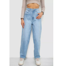 Джинси жіночі MOM, колір блакитний, 255RM571