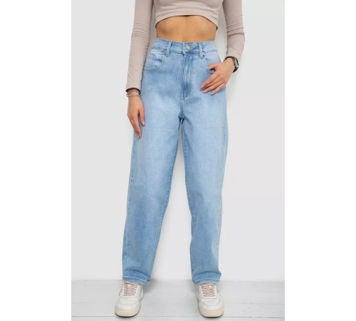 Джинси жіночі MOM, колір блакитний, 255RM571