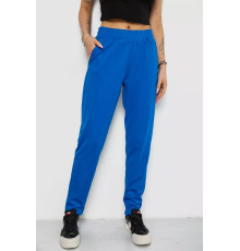 Штани жіночі, колір електрик, 238R318