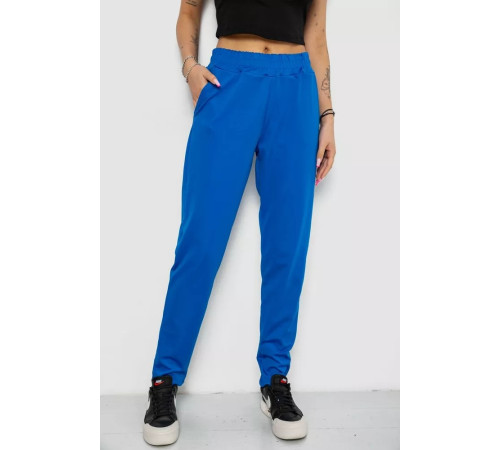 Брюки женские, цвет электрик, 238R318