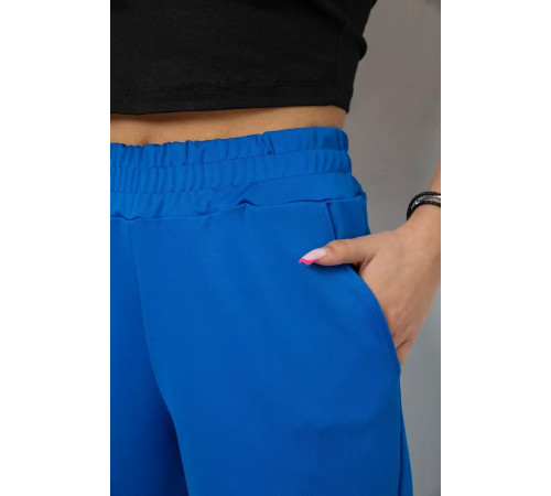 Брюки женские, цвет электрик, 238R318