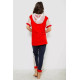 Женская пижама с принтом, цвет красный, 243R1600-030.