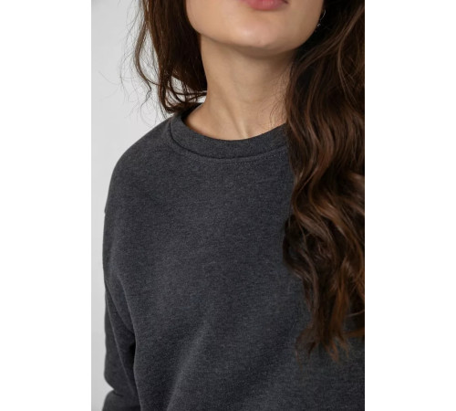 Спортивний костюм жіночий на флісі, колір сірий, 247R2021