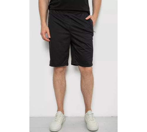Шорты мужские, цвет черный, 244R6589