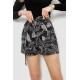 Шорты женские шифоновые, цвет черный, 244R077