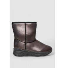 Уггі жіночі зі штучним хутром всередині, колір коричневий, 131R7410