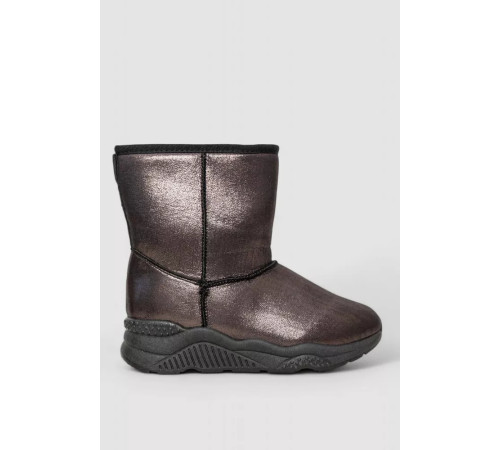 Уггі жіночі зі штучним хутром всередині, колір коричневий, 131R7410