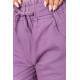 Шорты женские с манжетом, цвет светло-фиолетовый, 214R650.