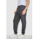 Спортивні штани чоловічі на флісі, колір темно-сірий, 244R41307