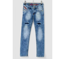Джинси для дівчаток, колір синій, 247R2826-1