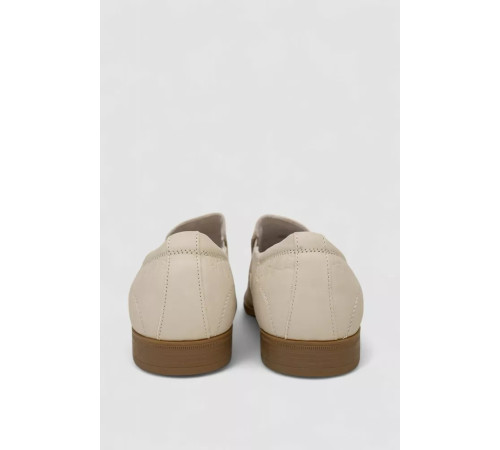 Туфлі чоловічі з перфорацією, колір бежевий, 243RC1311