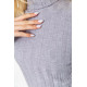 Гольф жіночий однотонний, колір світло-сірий, 204R056