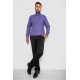 Сорочка чоловіча з принтом, колір фіолетовий, 214R16286
