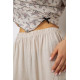 Женская пижама с принтом, цвет бежевый, 243R6968