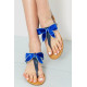 Босоніжки жіночі, колір синій, 214RF25