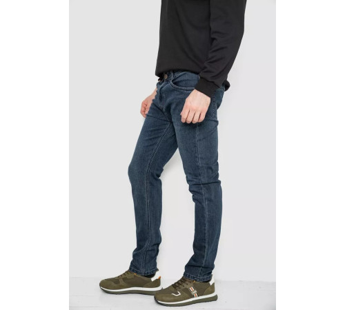 Джинси чоловічі демісезонні, колір темно-синій, 243R8689-3