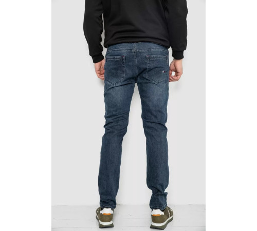 Джинси чоловічі демісезонні, колір темно-синій, 243R8689-3