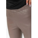 Лосини жіночі з екошкіри, колір мокко, 214R5023