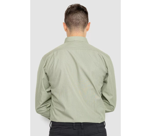 Сорочка чоловіча класична, колір оливковий, 244R332