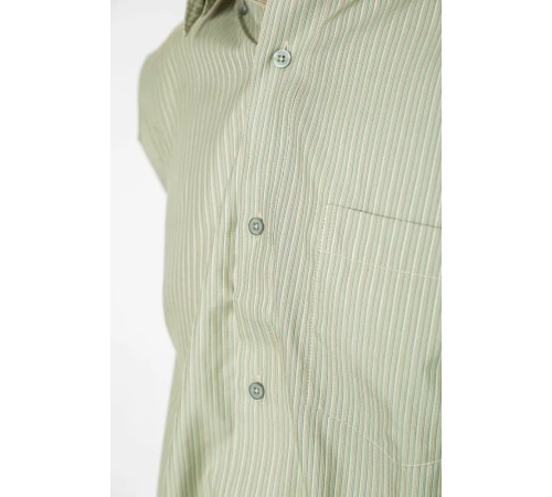 Сорочка чоловіча класична, колір оливковий, 244R332