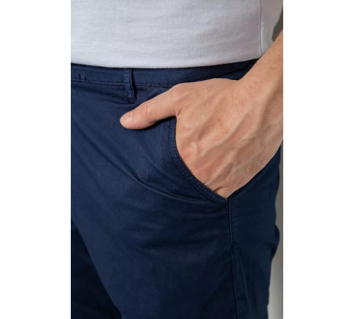 Шорты мужские, цвет синий, 244RLS24-0181