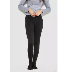 Колготи жіночі утеплені, колір чорний, 139R943