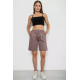 Шорти жіночі однотонні, колір мокко, 238R315-1