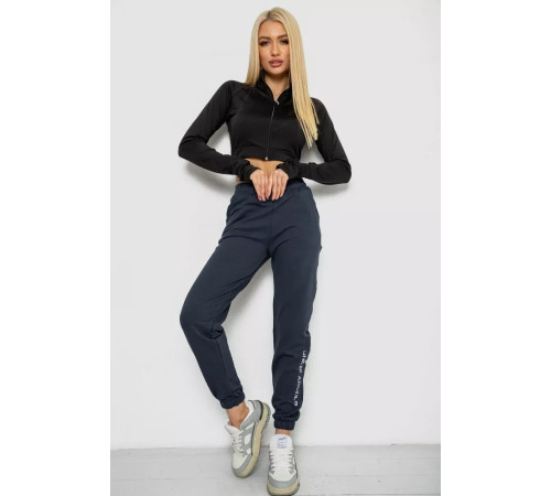 Спортивні штани жіночі, колір темно-синій, 238R57673