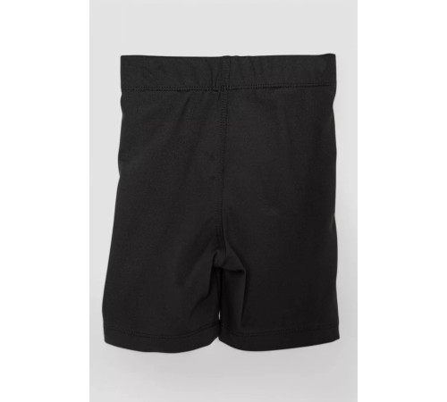 Шорты детские микродайвинг на флисе, цвет черный, 102R413