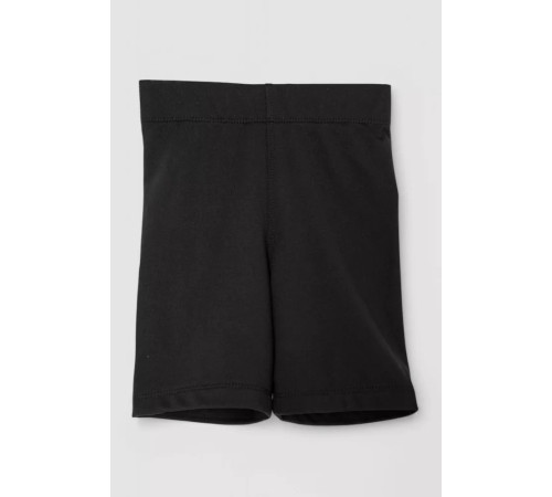 Шорты детские микродайвинг на флисе, цвет черный, 102R413