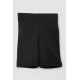 Шорты детские микродайвинг на флисе, цвет черный, 102R413
