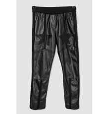 Лосіни для дівчаток, колір чорний, 247R1511