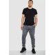 Спорт брюки мужские, цвет серый, 244R41621