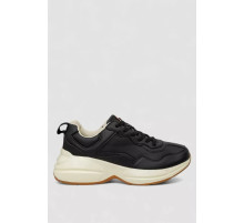 Кроссовки мужские, цвет черно-коричневый, 248RCX608