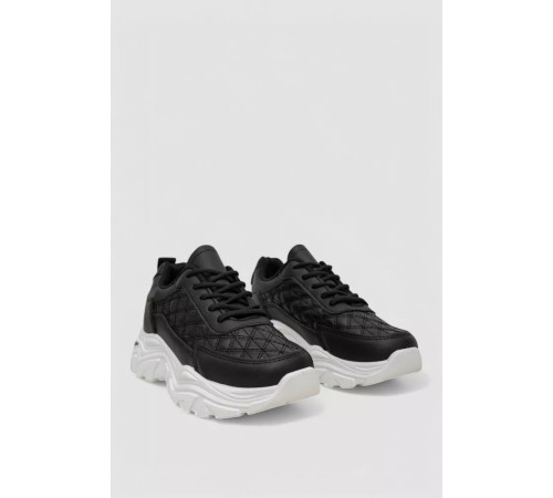 Кросівки жіночі, колір чорно-білий, 248RA2211