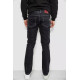 Джинси чоловічі демісезонні, колір чорний, 243R8118