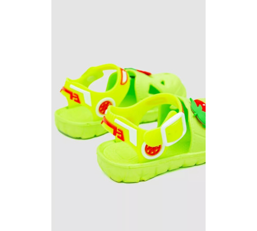 Сандалії дитячі для дівчинки 2, колір салатовий, 243R51-188