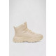Кросівки жіночі зимові на хутрі, колір бежевий, 248RDM06
