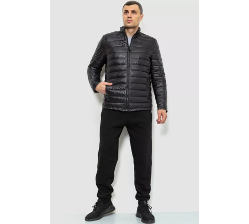 Куртка мужская демисезонная, цвет черный, 214R06