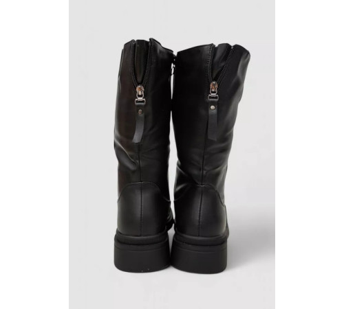 Сапоги женские зимние на меху, черный, 243RY211