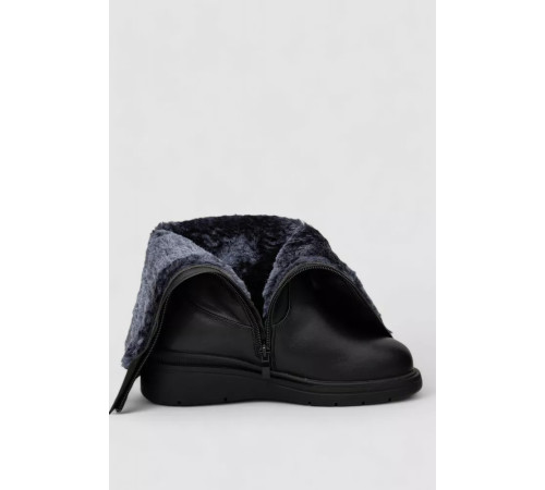 Сапоги женские зимние на меху, черный, 243RY211